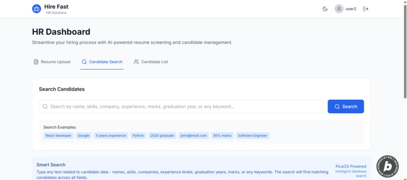 Hire Fast – screenshot 2
