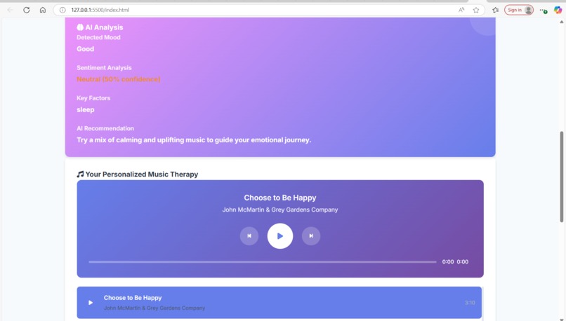 MoodBeats – screenshot 3