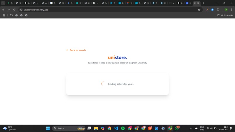 UNISTORE SEARCH – screenshot 2