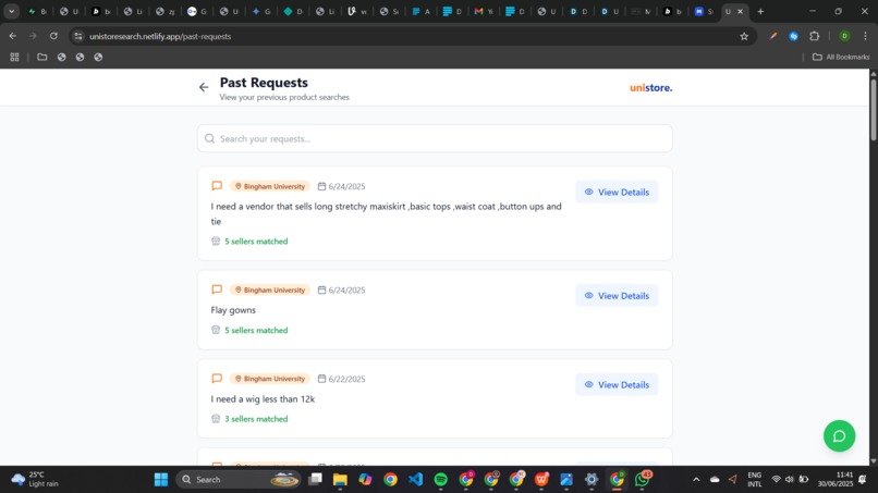 UNISTORE SEARCH – screenshot 4