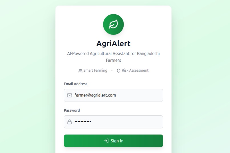 AgriAlert — an AI-powered agricultural assistant – screenshot 2
