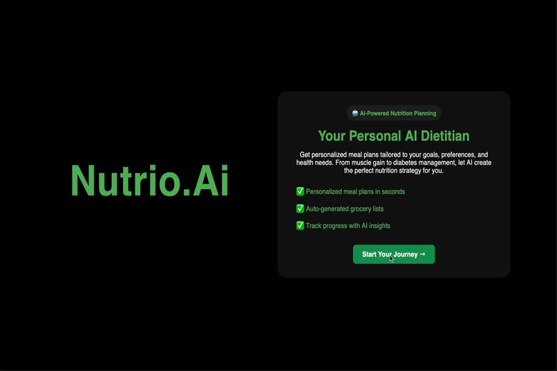 Nutrio.AI – Your Smart Diet Companion – screenshot 3