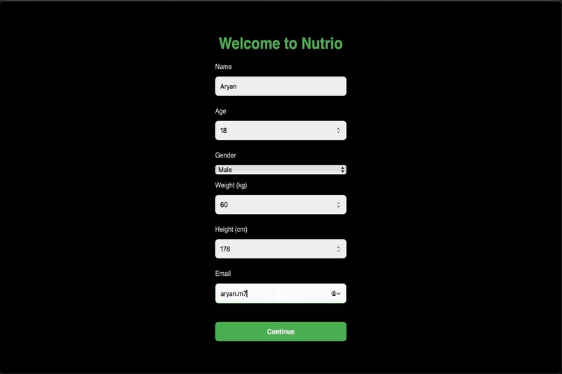Nutrio.AI – Your Smart Diet Companion – screenshot 4