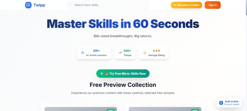 Twipp – screenshot 1