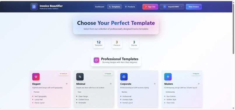Invoice Beautifier  – screenshot 3