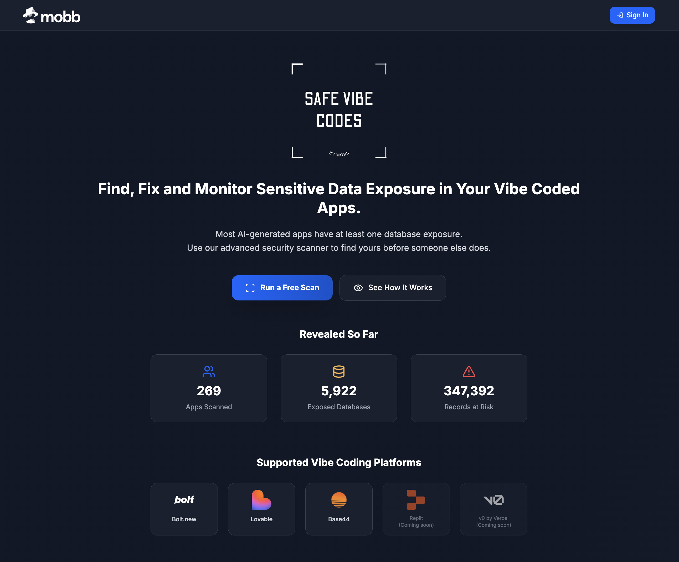 SAFE VIBE CODES | Devpost
