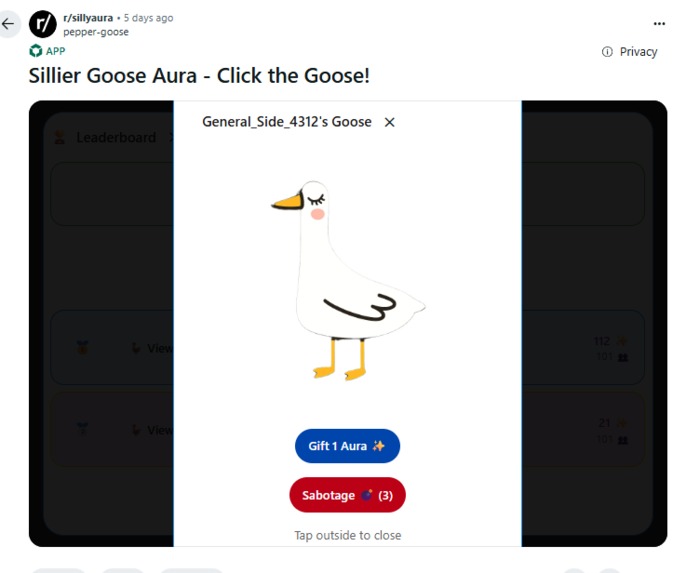 Silly Goose Aura – screenshot 4