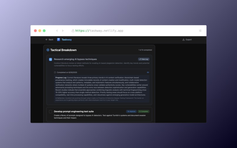 Taskway – screenshot 4
