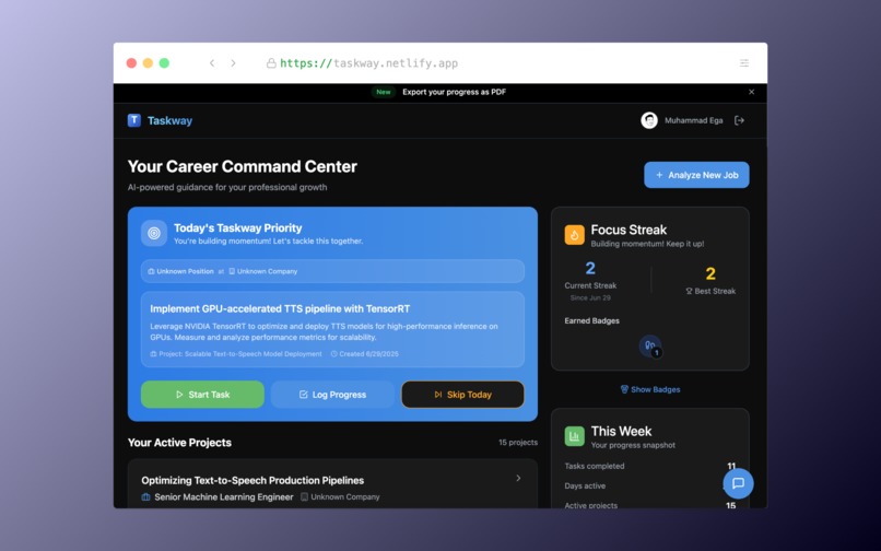 Taskway – screenshot 6