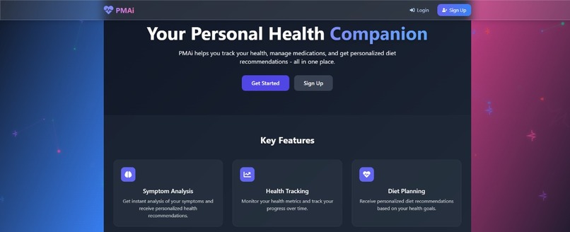 PMAi – screenshot 1