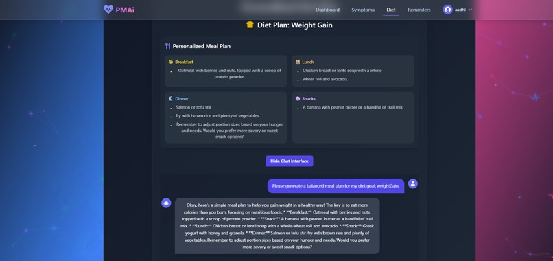 PMAi – screenshot 5