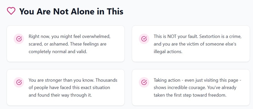 Fight Sextortion - YouCan'tBullyMe – screenshot 5