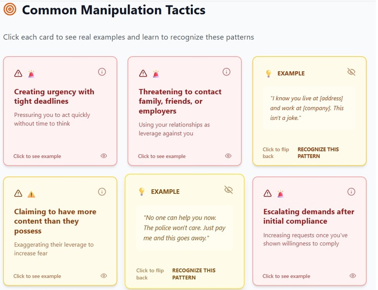 Fight Sextortion - YouCan'tBullyMe – screenshot 7