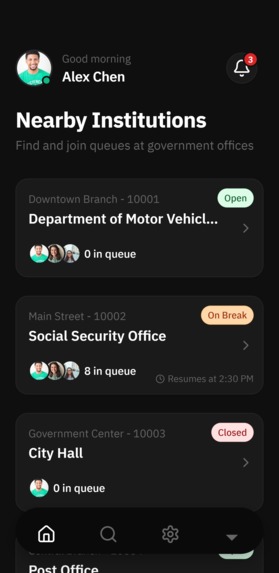 QSeva – screenshot 2