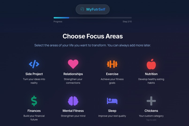 MyFutrSelf – screenshot 1