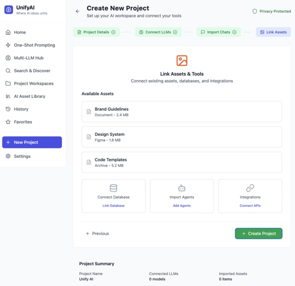 Unify AI – screenshot 3