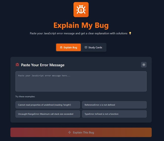 Explain My Bug – screenshot 2