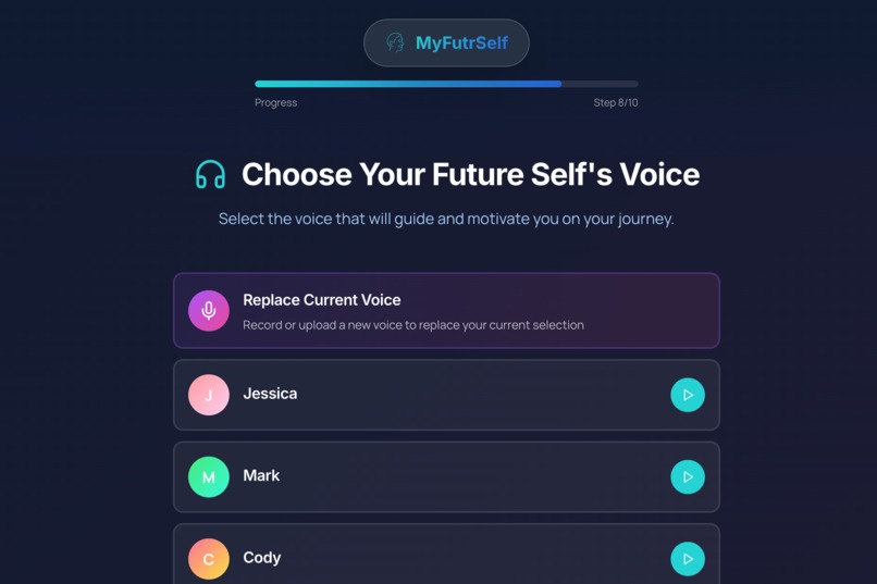 MyFutrSelf – screenshot 3