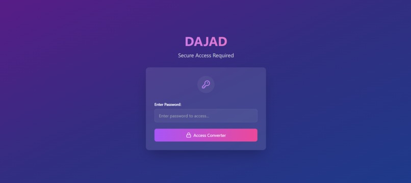 DAJAD – screenshot 1