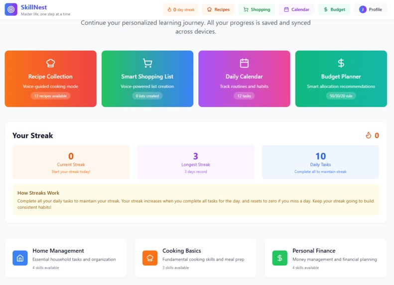 Skillnest – screenshot 12