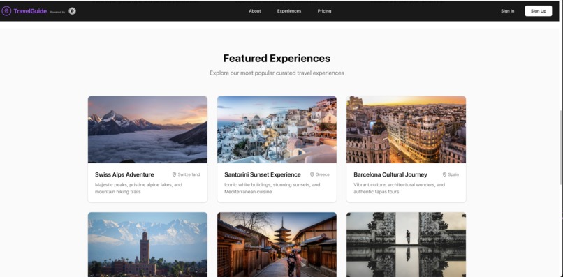 TravelGuide – screenshot 2