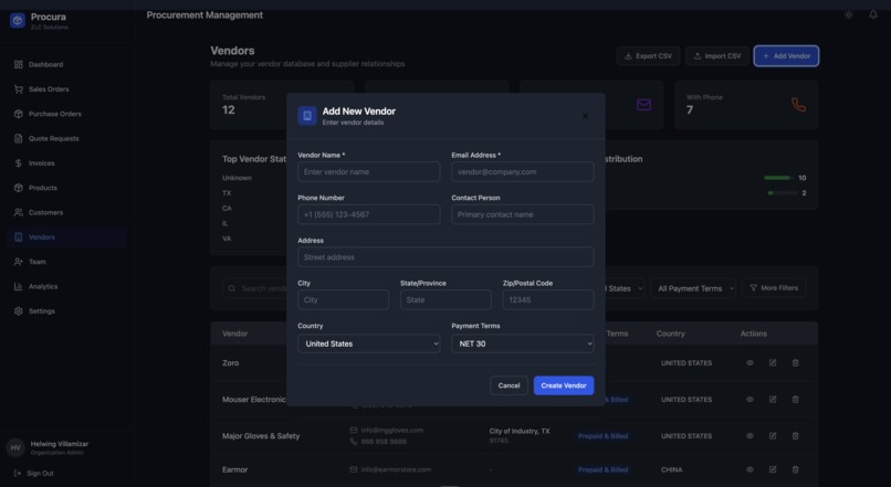 Procura – screenshot 2