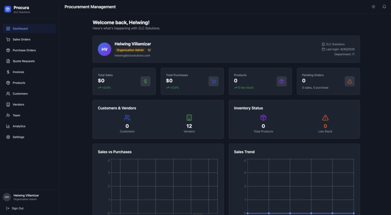 Procura – screenshot 1