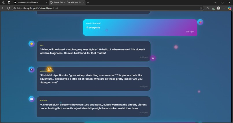 Fiction Fusion – screenshot 3