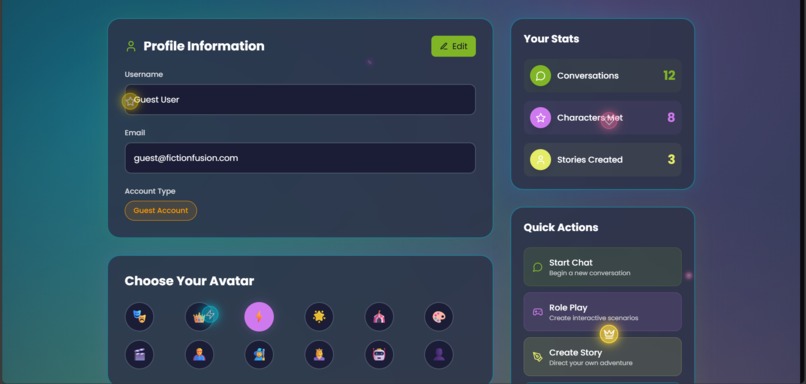 Fiction Fusion – screenshot 4