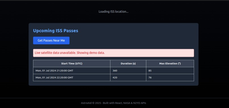AstroAid – screenshot 1