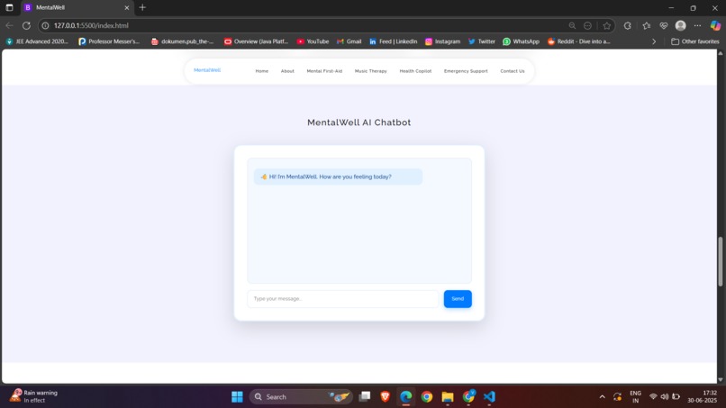 MentallWell – screenshot 1