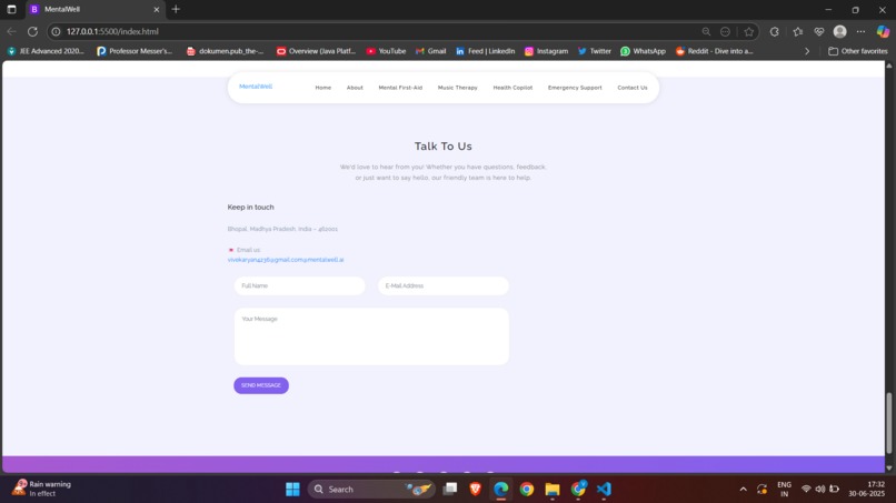 MentallWell – screenshot 2