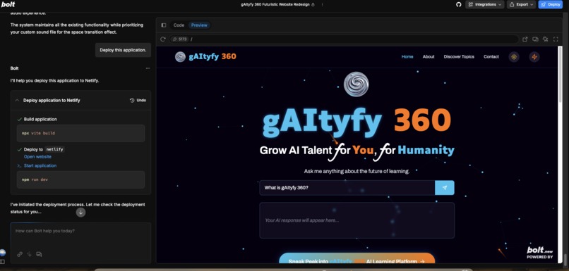 gAItyfy 360 Website – screenshot 1