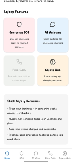 LifeSaver AI - Your Smart Safety Companion – screenshot 4