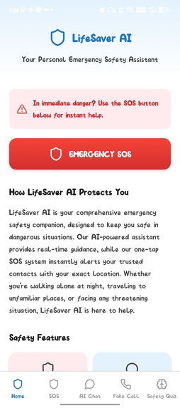 LifeSaver AI - Your Smart Safety Companion – screenshot 6