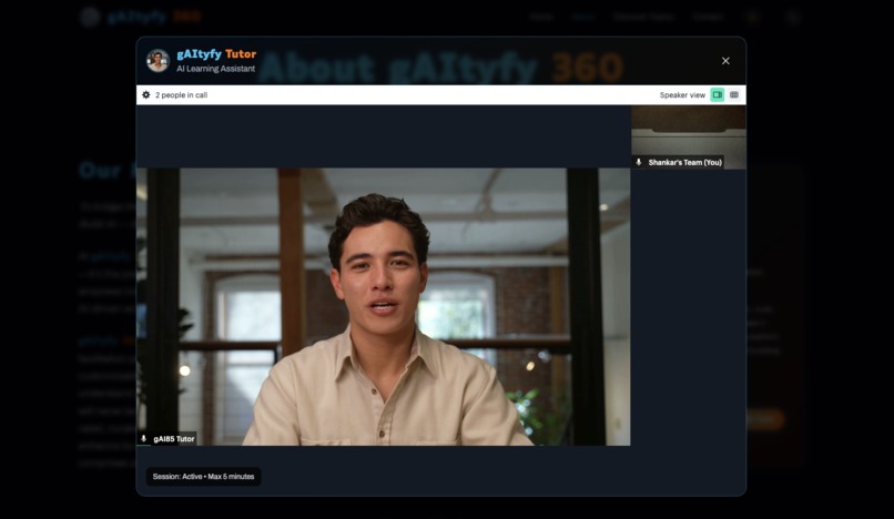 gAItyfy 360 Website – screenshot 4