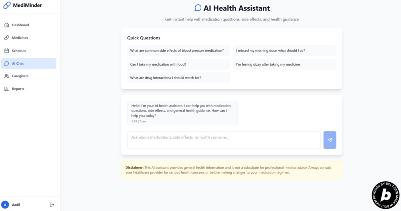 MediMinder – screenshot 1