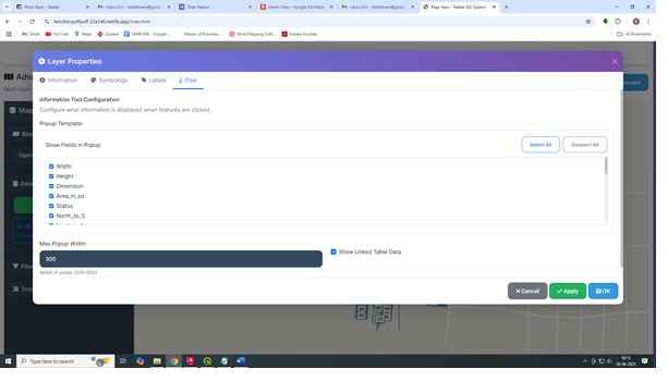 web GIS for Real estate  – screenshot 2