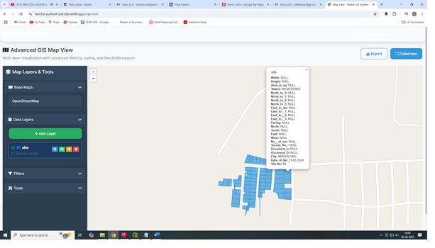 web GIS for Real estate  – screenshot 3