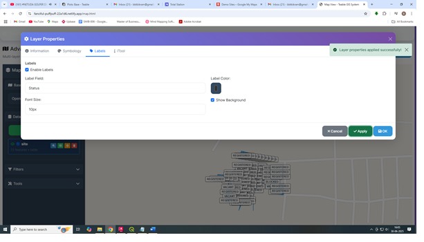web GIS for Real estate  – screenshot 4