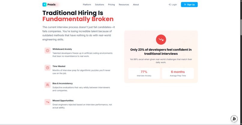 praxis – screenshot 2
