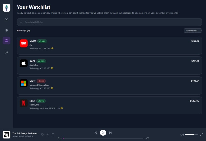 InvestCast – screenshot 6