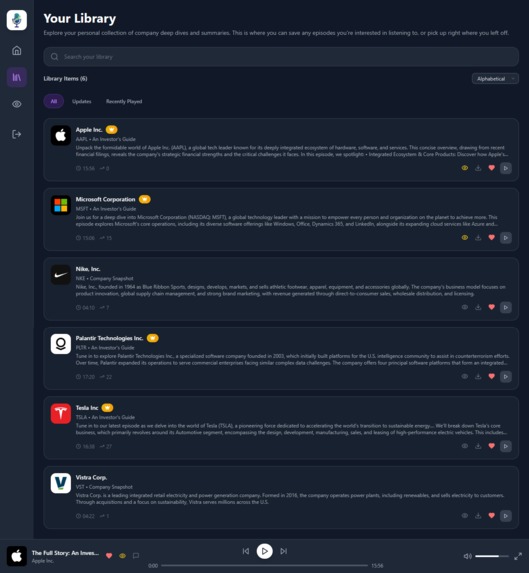 InvestCast – screenshot 7