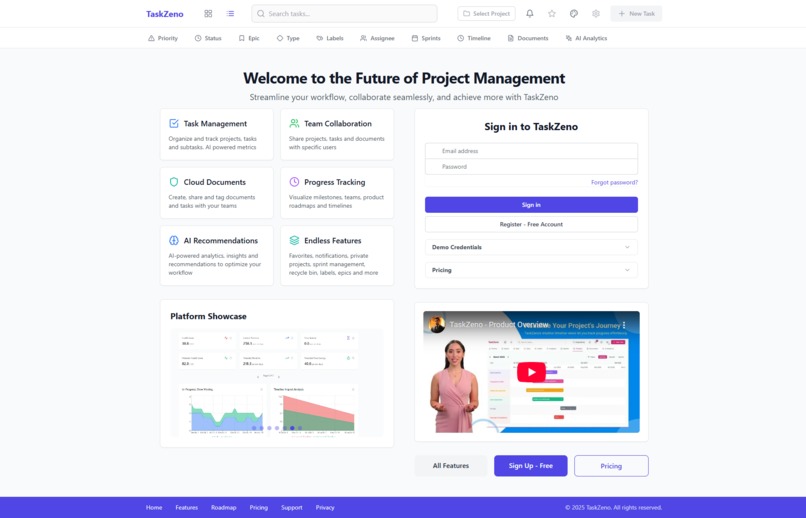 TaskZeno – screenshot 1