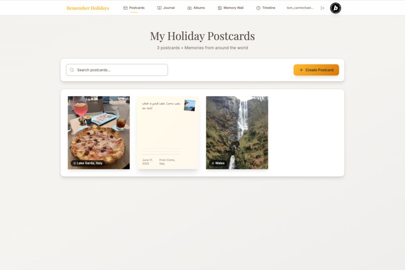Remember Holidays – screenshot 2