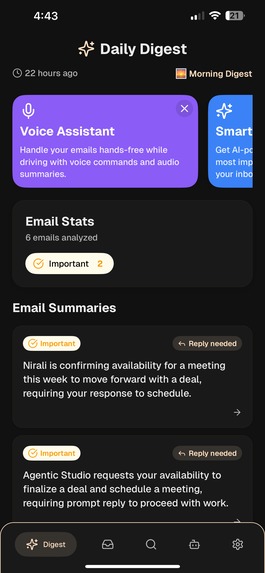 BetterEmail – screenshot 1
