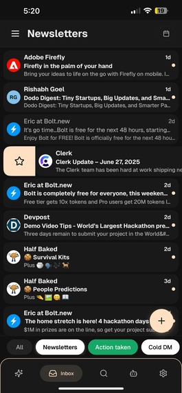 BetterEmail – screenshot 2