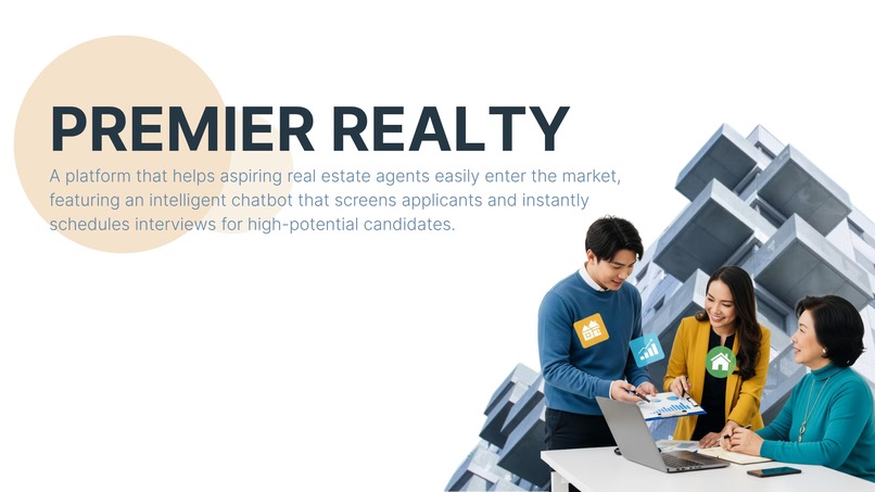 Premier Realty : Real Estate Broker Recruitment Platform – screenshot 1