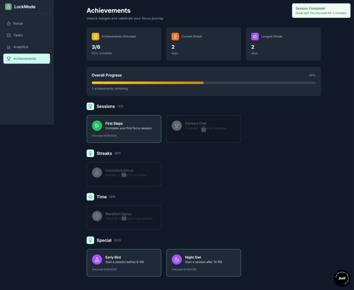 LockMode Zen - Productivity App of the Zen – screenshot 2