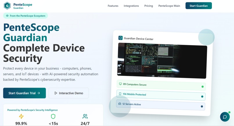 PenteScope Guardian – screenshot 1